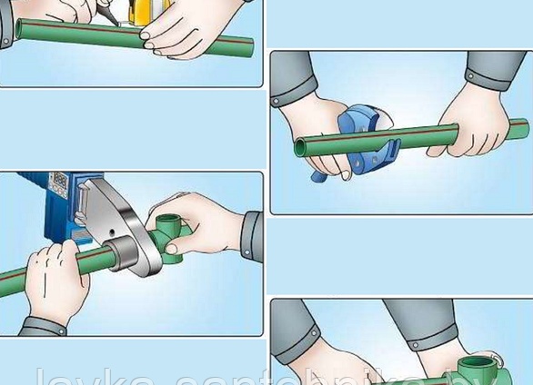 Как правильно паять полипропиленовые трубы