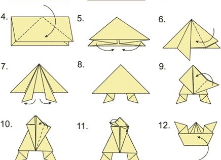 Как сделать лягушку из бумаги: 11 простых идей