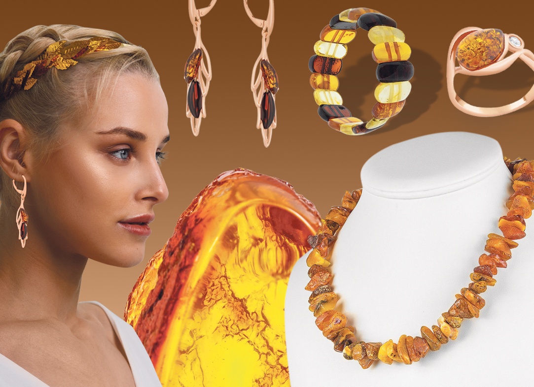 Украшения из янтаря