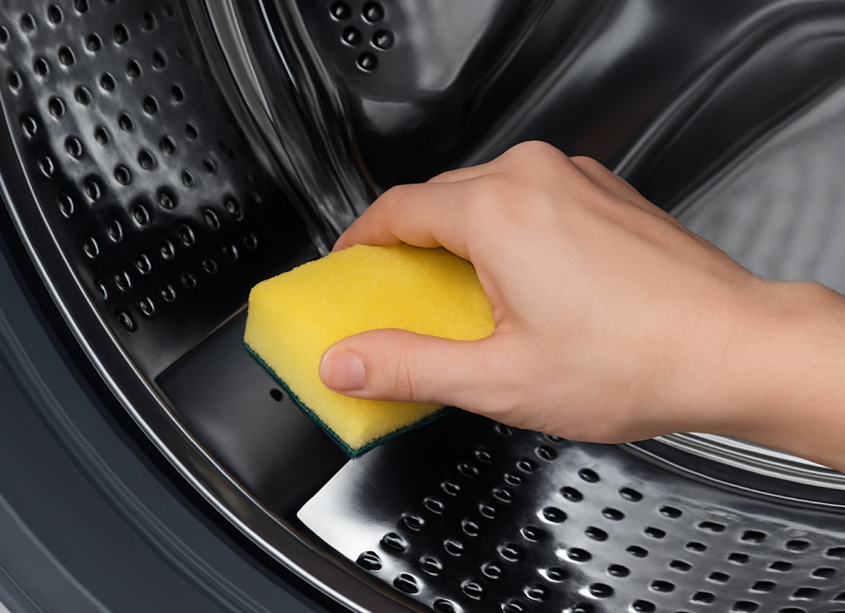 Как без труда почистить стиральную машину