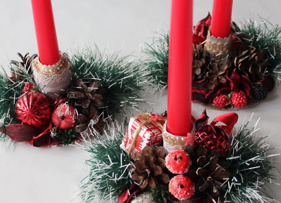 Как сделать подсвечник своими руками